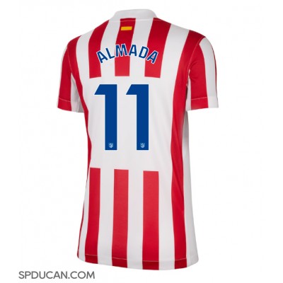 Zenski Nogometni Dres Atletico Madrid Thiago Almada #11 Domaci 2025-26 Kratak Rukav Zenski Nogometni Dres Atletico Madrid Thiago Almada #11 Domaci 2025-26 Kratak Rukav